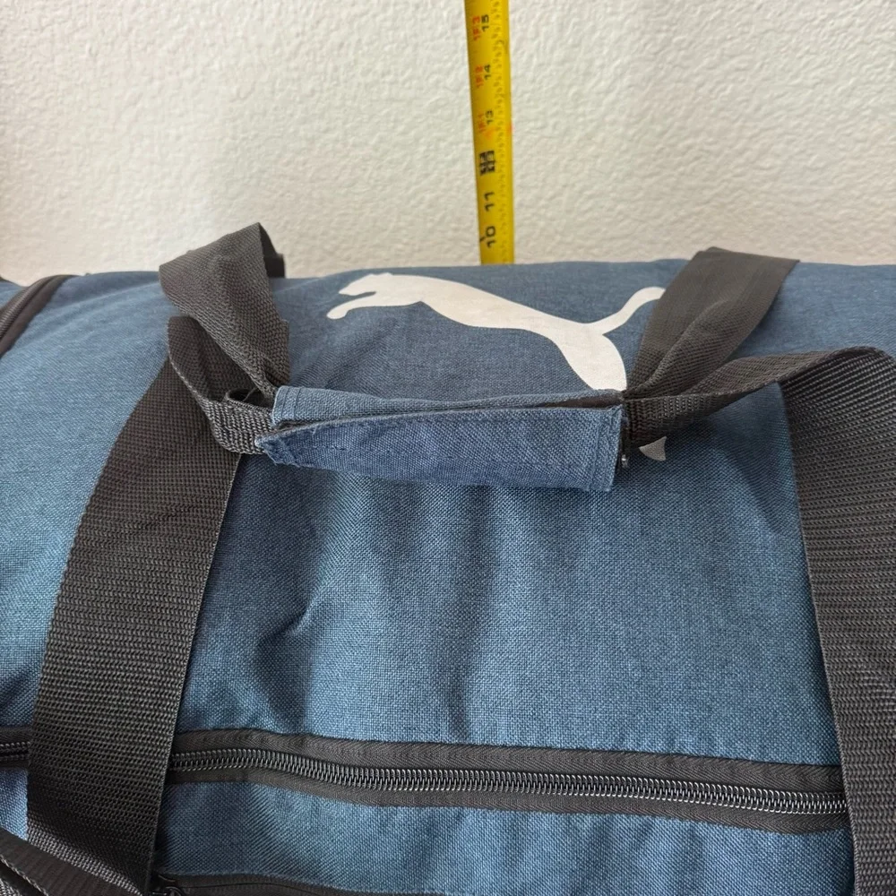 Puma Evercat Demand Duffel Bag-Navy Blue and Black